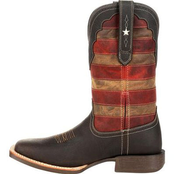 DDB0303 Durango Men's Pro Vintage Flag Western Cowboy Boot