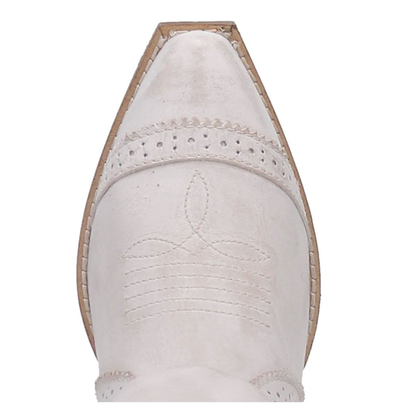 DI747 Dingo Gummy Bear Short Western Cowboy Boot - Off White