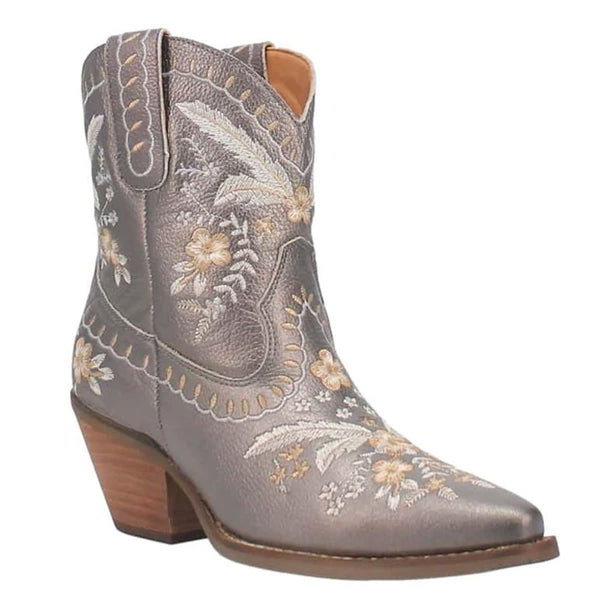 DI748 Dingo Primrose Embroidered Short Western Cowboy Boots