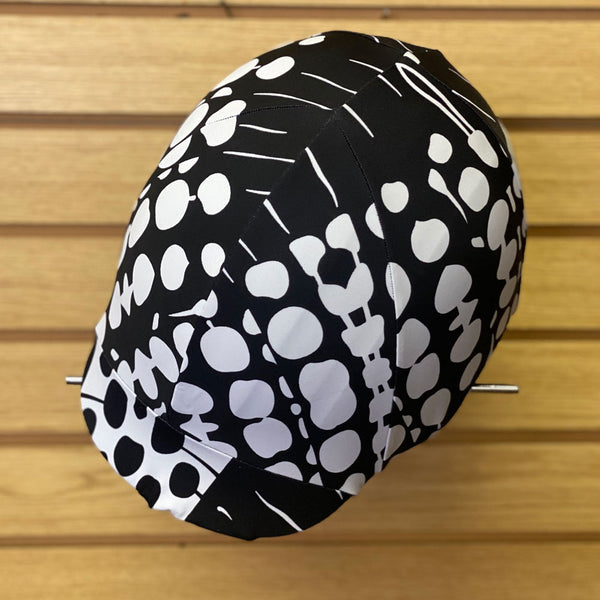 Wire Horse Stretch Riding Helmet Cover Prints