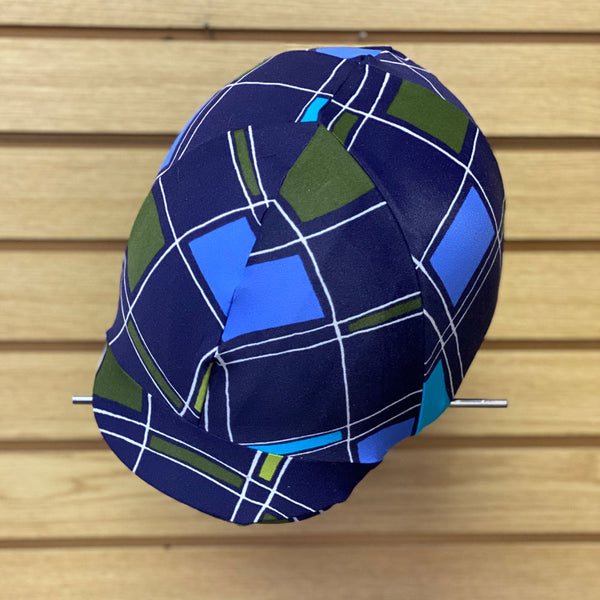 Wire Horse Stretch Riding Helmet Cover Prints