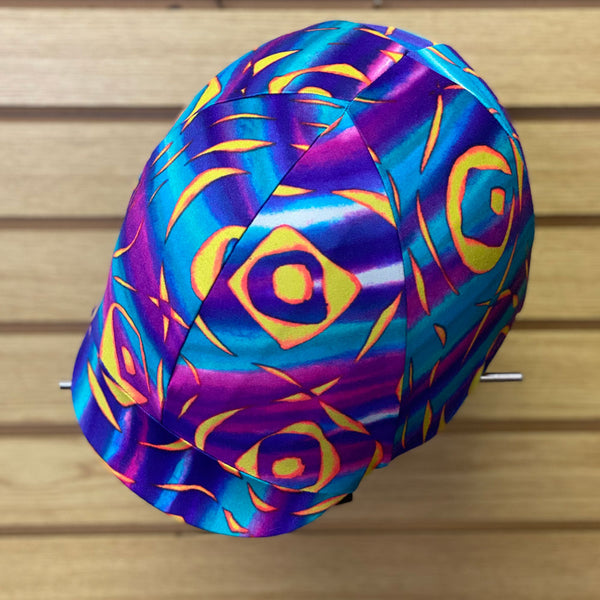 Wire Horse Stretch Riding Helmet Cover Prints