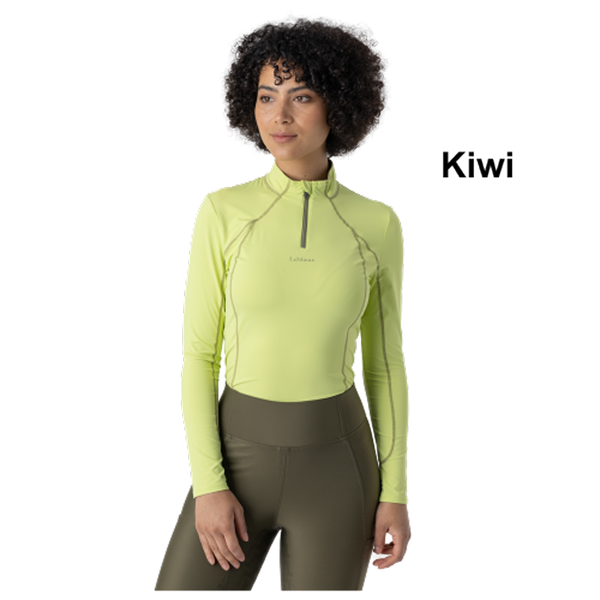 My LeMieux Ladies Base Layer Quarter Zip Long Sleeve Shirt - Spring 2023 Colors!