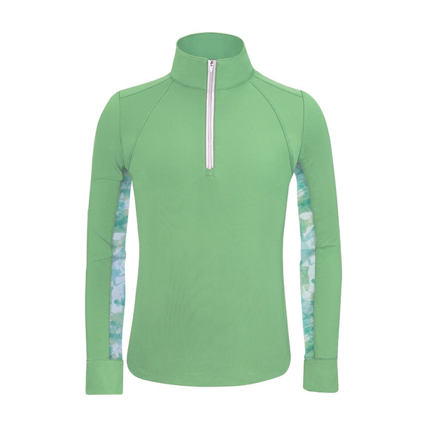 LYJ551 RJ Classics LYLA JR 37.5 Girls English Training Shirt- Grasshopper