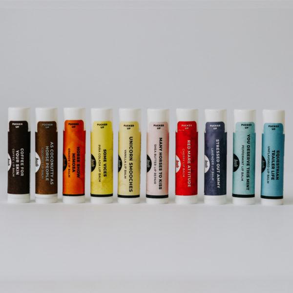 HEELS DOWN NATURAL LIP BALM Perfect Horse Girl Gift