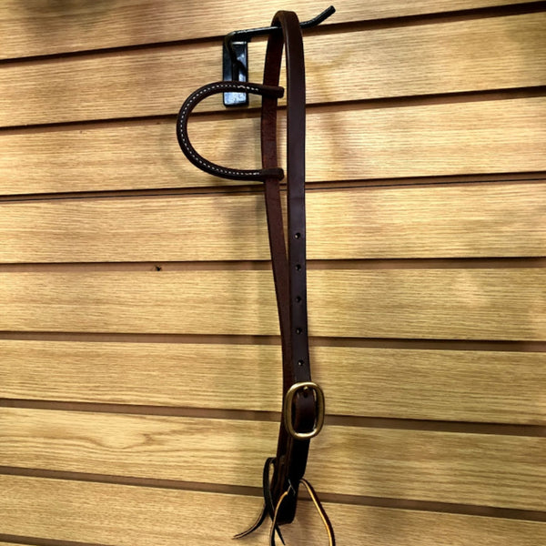 Huber's Custom Tack Leather One Ear Headstall