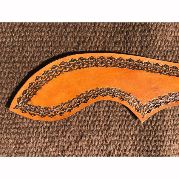 Wire Horse Rough Out Leather Custom Chaps