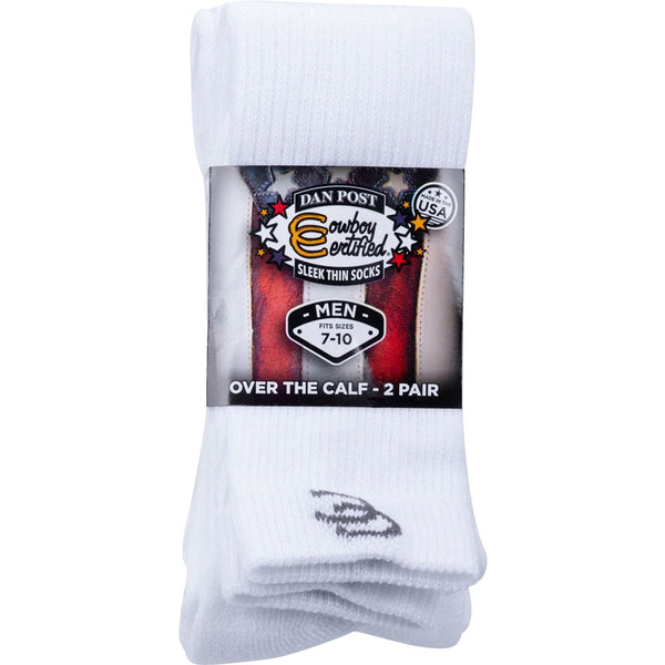 DPLCB Dan Post Men's Over the Calf Lite Boot Socks