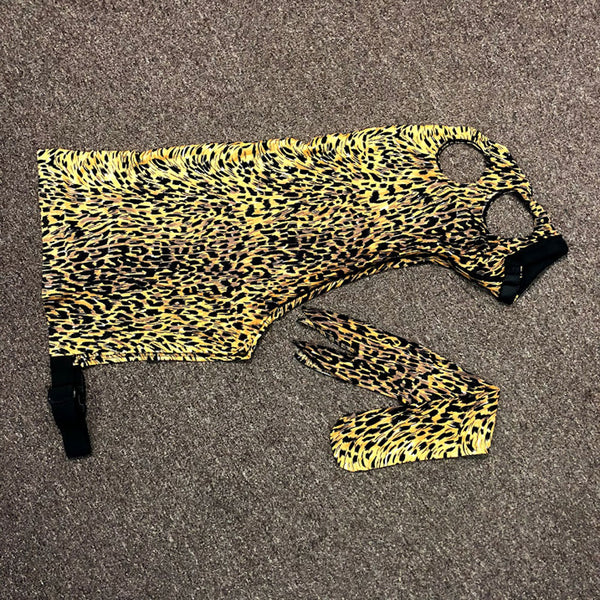 Spandex Full Horse Print Hoods - Full Zippered