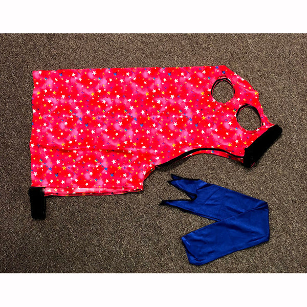 Spandex Full Horse Print Hoods - Full Zippered