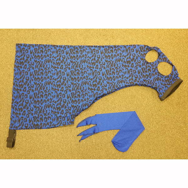 Spandex Full Horse Print Hoods - Full Zippered