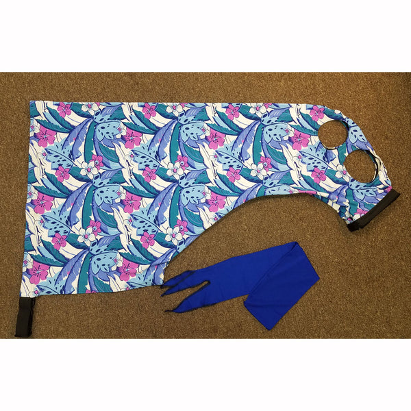 Spandex Full Horse Print Hoods - Full Zippered