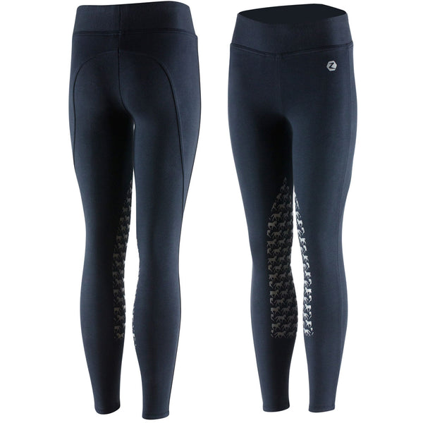 36090 Horze Children's Active JR Silicone Horse Grip Tights