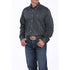 MTW1104873 Cinch Men's Black Print Western Shirt