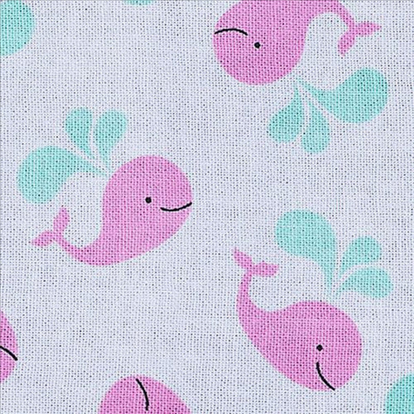 L616G-J RJ Classics Girl's Whales Trim Prix Jr. English Show Shirt Pink