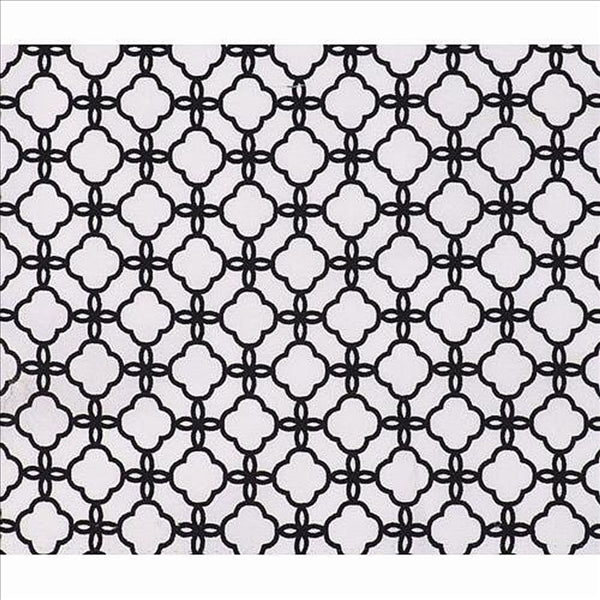 L610EE RJ CLassics Ladies Long Sleeve English Show Shirt White with Black Medallion Trim