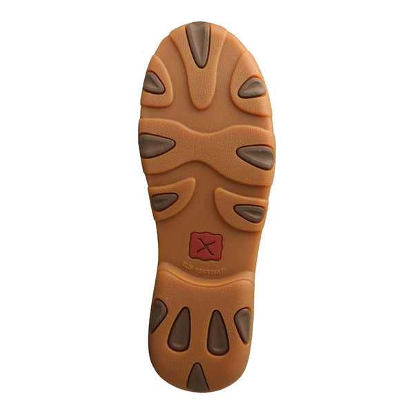 WDM0128 Twisted X Women’s Chukka Driving Moc with Sunflower Design