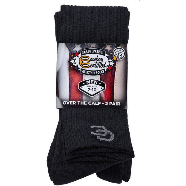 DPLCB Dan Post Men's Over the Calf Lite Boot Socks