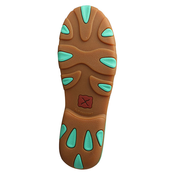 WDM0133 Twisted X Women’s Boat Shoe Driving Moc Multicolor