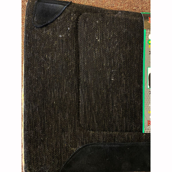 24605 Reinsman Square Contoured Saddle Pad 32x32 Fleece Bottom