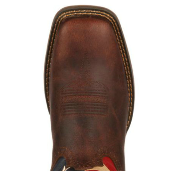 DBT0159 Durango Little Kids' Flag Western Boot