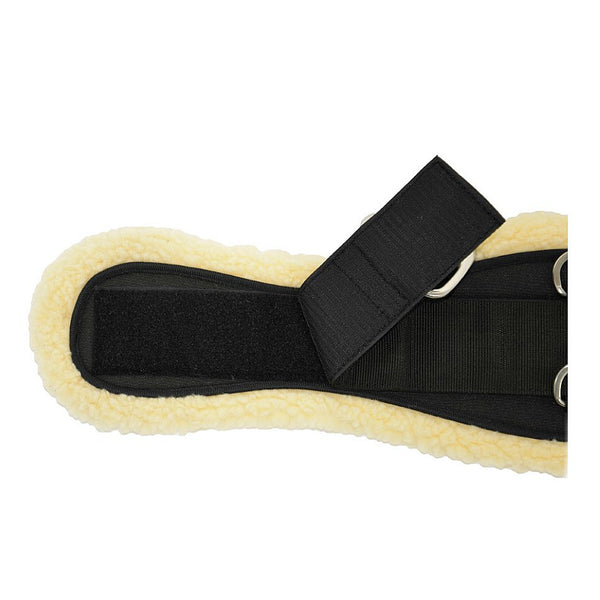 9603 Reinsman Straight Fleece Cinch - Black