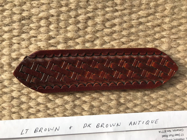 Wire Horse Rough Out Leather Custom Chaps