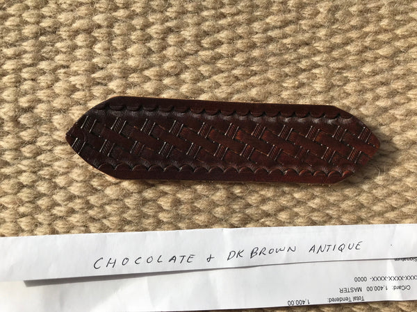 Wire Horse Rough Out Leather Custom Chaps