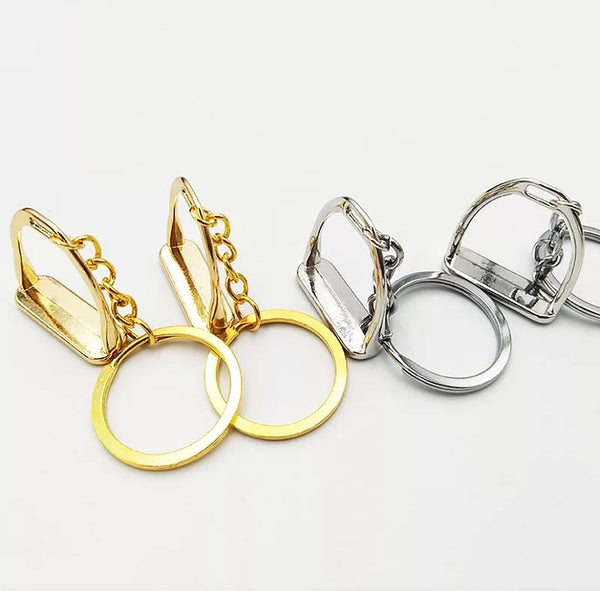Equisite Stirrup Key Ring