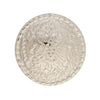 01835-11/2 Weaver 1 1/2" Nickel Plated Concho with Chicago Screw Back