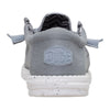 40700-007 Hey Dude Men's Wally Stretch Canvas Comfort Shoe - Light Grey