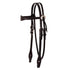0269-1101 Circle Y Julie Goodnight Leaf Browband Headstall - Walnut