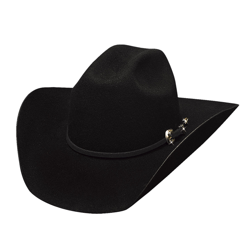 0646 Bullhide Hats Children's Kingman Jr. Felt Western Hat - Black