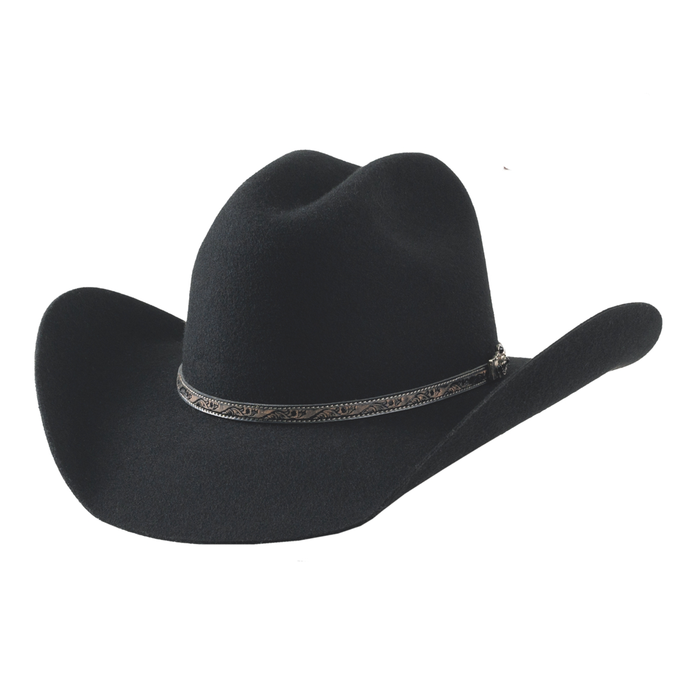 0870 Bullhide Hats Life With You 4X Felt Western Hat - Black