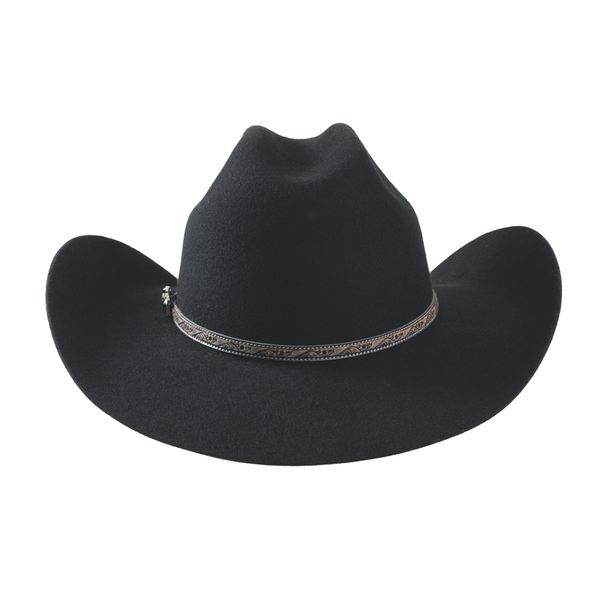 0870 Bullhide Hats Life With You 4X Felt Western Hat - Black