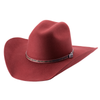 0870 Bullhide Hats Life With You 4X Felt Western Hat - Carmine