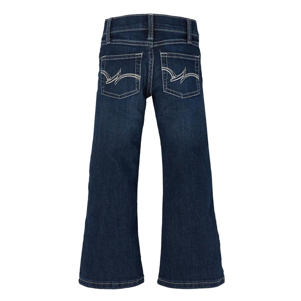 09MWGER Wrangler Girls Boot Cut Jean With Embroidered Pocket