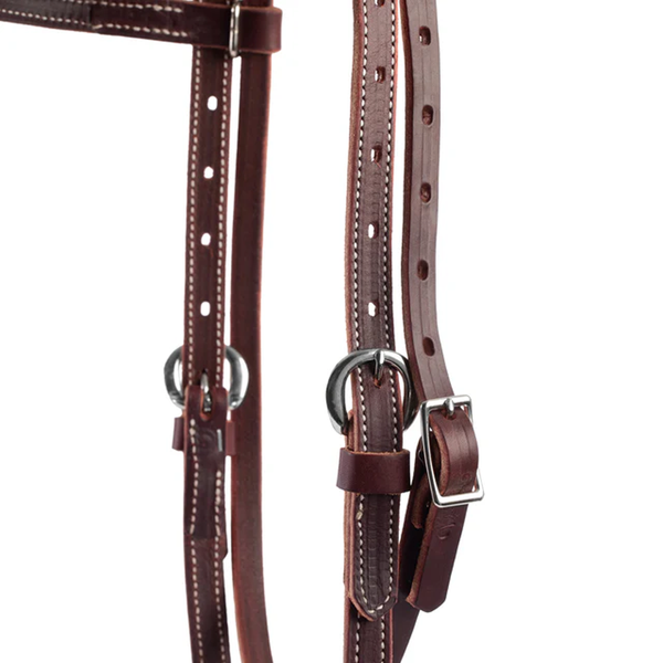 10-0092 Weaver Latigo Leather Browband Headstall