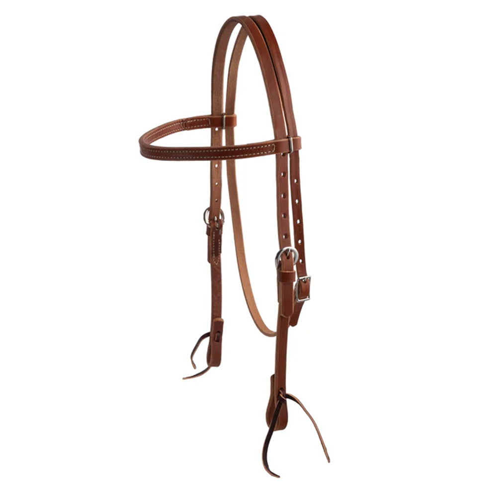 10-0347 Weaver Harness Leather Browband Headstall