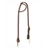 10-0721 Weaver Working Tack Single-Ply One Buckle Sliding Ear Headstalls with Tie Ends