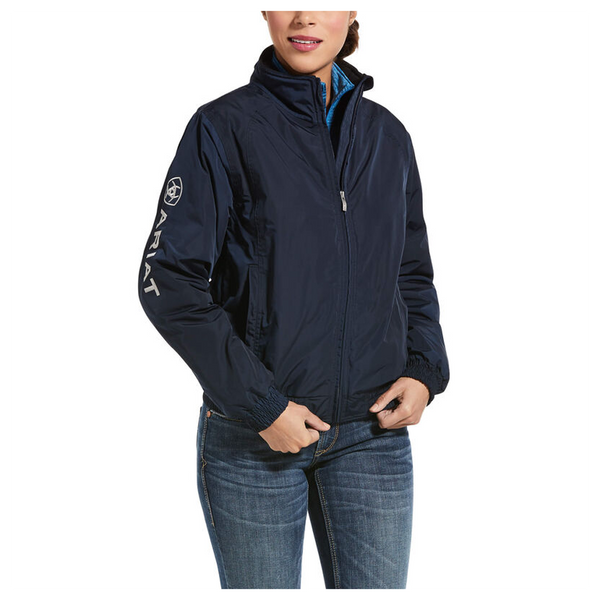 10001713 Ariat Women's Insulated Stable Jacket - Navy