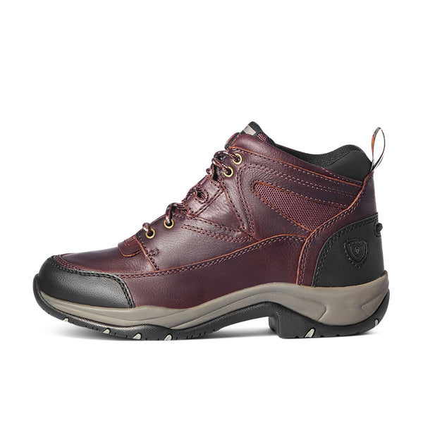 10004138 Ariat Womens Terrain Shoe Lace Up Boot - Cordovan
