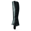 10005943 Ariat Adult Breeze Black Leather Half Chaps - Black