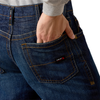 10012555 Ariat Men's FR M4 Flame Resistant Relaxed Basic Boot Cut Jean - Flint