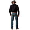 10014010 Ariat Men's M5 Boundary Stackable Straight Leg Jean