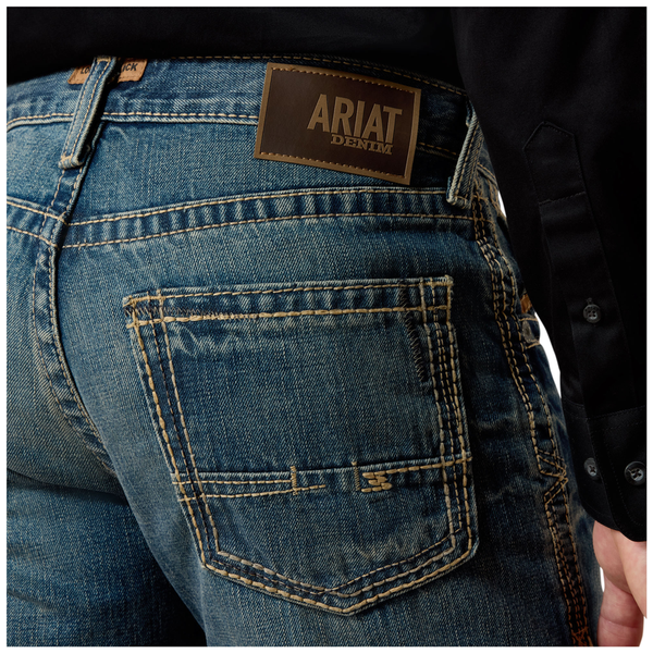 10014010 Ariat Men's M5 Boundary Stackable Straight Leg Jean