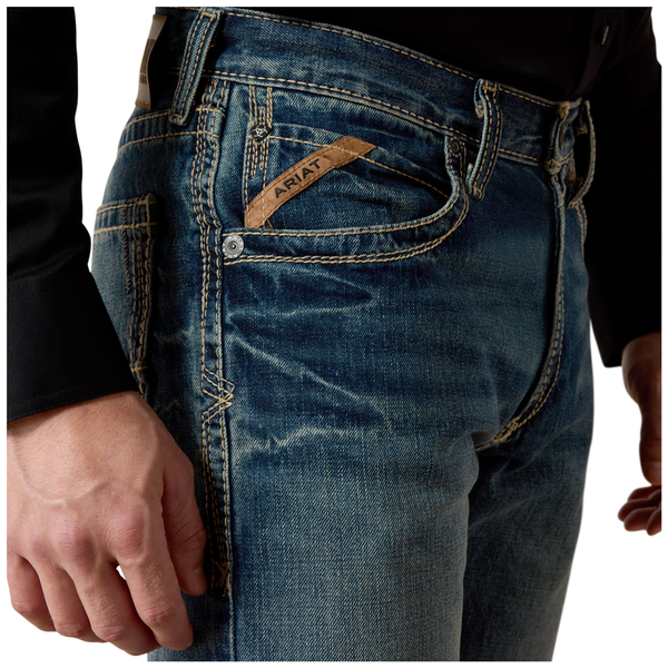 10014010 Ariat Men's M5 Boundary Stackable Straight Leg Jean