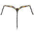 1002-23-SC Circle Y Rising Sunflower Breast Collar