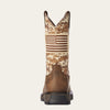 10023100 Ariat Men's WorkHog Patriot Work Boot - Earth/Sand Camo Print- 7.5 D