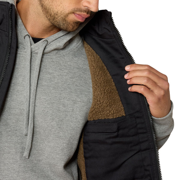 10023933 Ariat Men's Rebar DuraCanvas Vest - Black